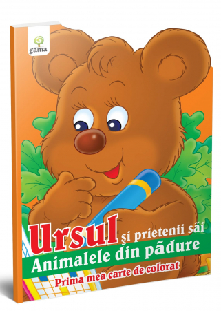 Vârsta - Ursul şi prietenii săi, Editura Gama, 2-3 ani +