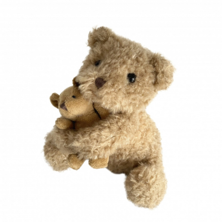 Ursuletul Eustache cu puiut, jucarie plus, Egmont Toys, 0 luni+