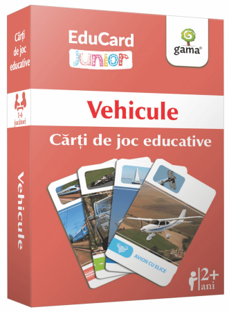 Jucarii si jocuri copii - Vehicule, Editura Gama, 8-9 ani +