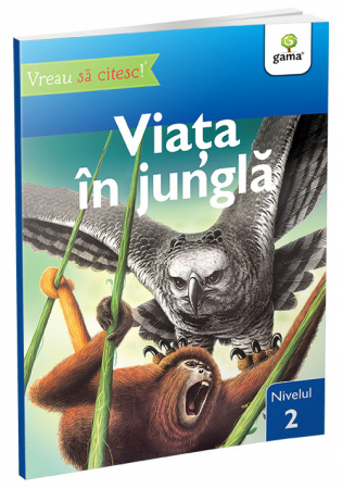 Carti pentru copii - Viața în junglă • nivelul 2