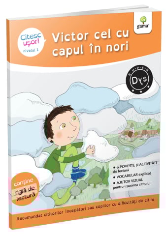 Carti pentru copii - Victor cel cu capul in nori/ Citesc usor!