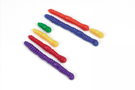 Viermi pentru masurat (set 72 buc), Learning Resources, 2-3 ani + [2]