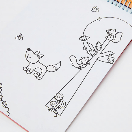 Water Magic: Carte de colorat Who's Hiding?, Galt, 2-3 ani + [2]