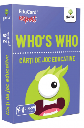 Jucarii si jocuri copii - Who's Who, Editura Gama, 6-7 ani +