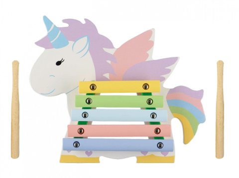 Jucarii copii 1-2 ani - Xilofon unicorn, Orange Tree Toys