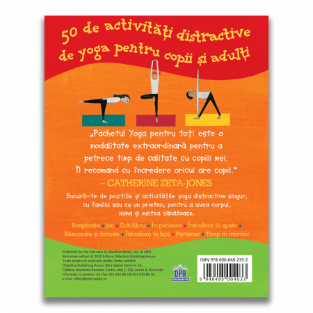 Yoga pentru toti: 50 de activitati distractive de yoga pentru copii si adulti, DPH, 4-5 ani + [1]