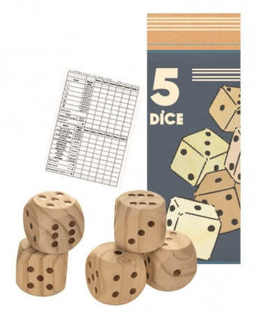 Jucarii copii 2-3 ani - Zaruri mari din lemn, Egmont toys, 2-3 ani +