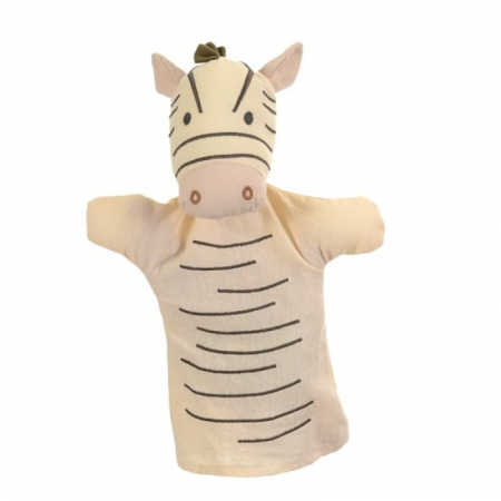 Jucarii copii 4-5 ani - Zebra papusa de mana, Egmont Toys, 0-1 ani +