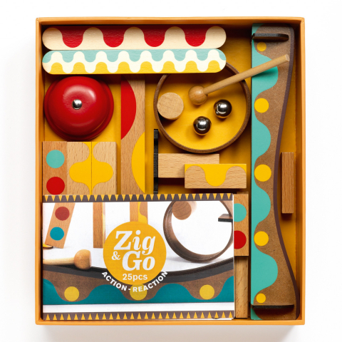 Zig & Go Djeco, set de constructie trasee, 25 piese, +7 ani [2]