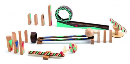 Zig & Go Djeco, set de constructie trasee, 28 piese, +7 ani [3]