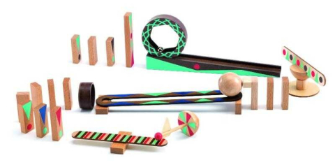 Zig & Go Djeco, set de constructie trasee, 28 piese, +7 ani [4]