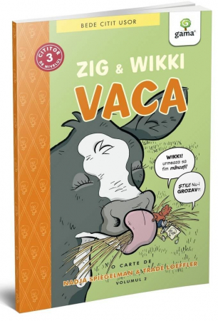 Produse - Zig și Wikki: Vaca (volumul 2), Editura Gama, 8-9 ani +