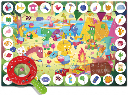 Zoom Puzzle - Dinozauri, Ludattica, 3 ani+ [2]