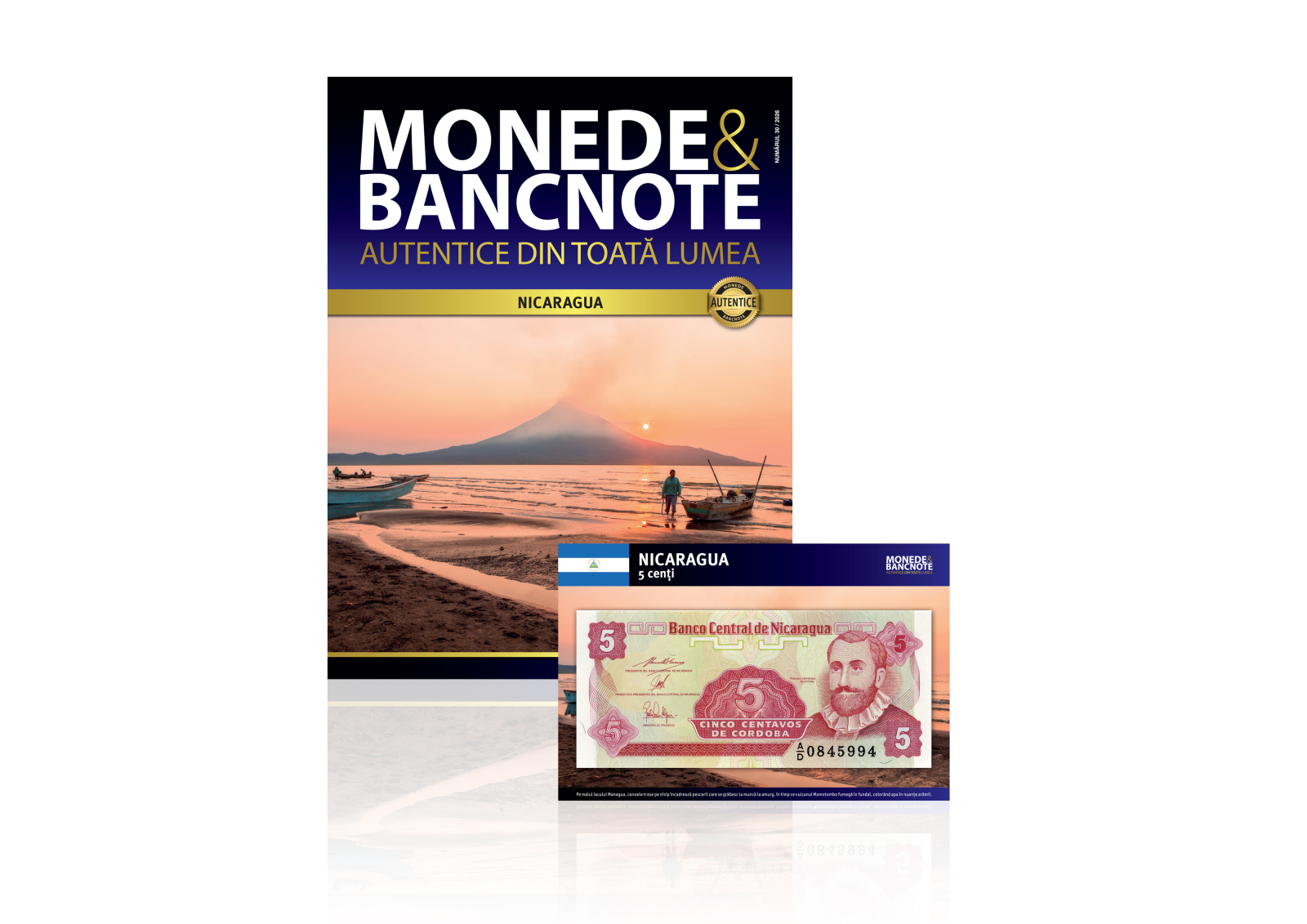 Revista 30 Monede si Bancnote Autentice: Nicaragua