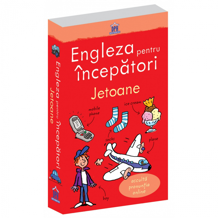 ENGLEZA PENTRU INCEPATORI - 100 jetoane- joc educativ Didactica Publishing House [1]