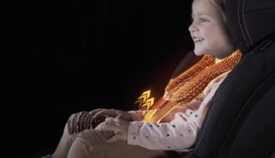 Scaun auto BeSafe iZi Modular A X1 i-Size Peak Mesh - Active Retract Harness - regleaza cu usurinta centura de siguranta