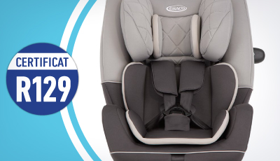Scaun auto Graco SlimFit i-Size 0-12 ani Cambridge - Siguranta avansata