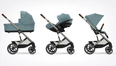 Cum alegi un carucior - Carucior Cybex Balios S Lux 3 in 1 TaupeAlmond Beige cu Scoica Auto Cloud G i-Size Plus reclinabila