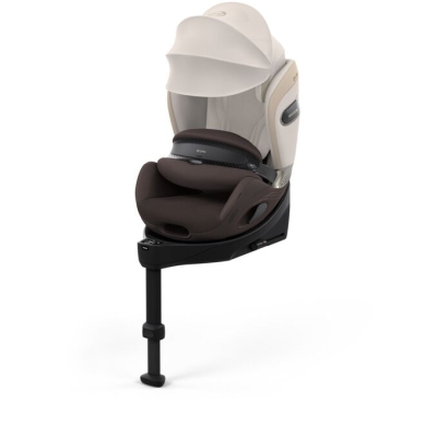 Scaun auto Cybex Anoris Si Airbag i-Size Style Quartz Pink - Capotina XXL integrata cu protectie UPF50+