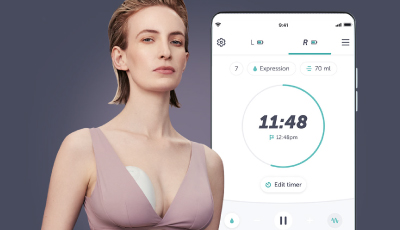 Pompa de san electrica Elvie hands free wireless - Pompeaza inteligent