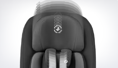 Scaun auto Maxi-Cosi Pearl Pro2 Authentic Black - tetiera reglabila pe inaltime