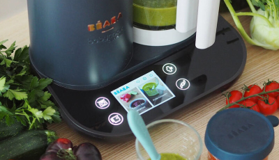 Robot Beaba Babycook Smart + Wi-Fi Grey Green - Beaba Babycook Smart vine cu o schimbare reala in bucatarie!