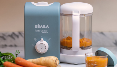 Robot Beaba Babycook Express Velvet Grey - Practic si usor de utilizat