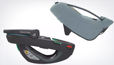 Scoica auto Maxi Cosi Coral 360 Black Shell Essential Graphite - Primul scaun auto modular