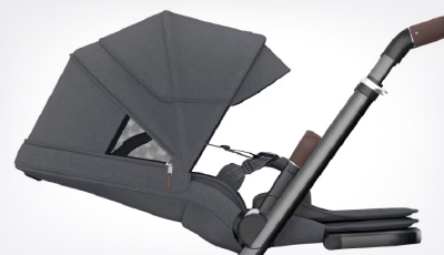 Carucior Maxi-Cosi Fame 2 in 1 Twillic Graphite - Functionalitate Avansata