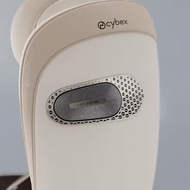 Scaun auto rotativ Cybex Sirona Si i-Size Style Misty Grey - Pana la 25% mai multa protectie la impact lateral - sistem L.S.P.