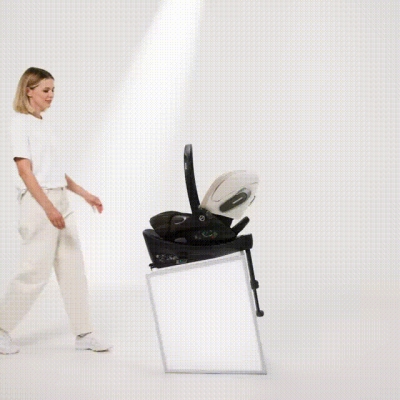 Scaun auto rotativ Cybex Sirona S i-Size Style Off White - Sistem modular Cybex S-Line: o baza, trei scaune