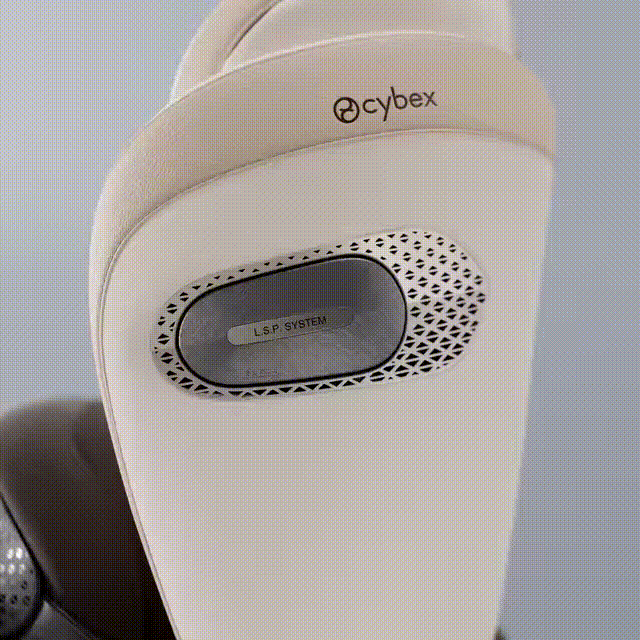 Scaun auto Cybex Anoris Si Airbag i-Size Style Misty Grey - Pana la 25% mai multa protectie la impact lateral - sistem L.S.P.