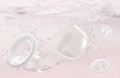 Pompa de san Momcozy Hands-free S12 Pro Quick White - Intretinere si curatare