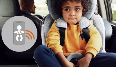Scaun auto rotativ BeSafe iZi Turn M i-Size Anthracite Mesh - Functie digitala integrata