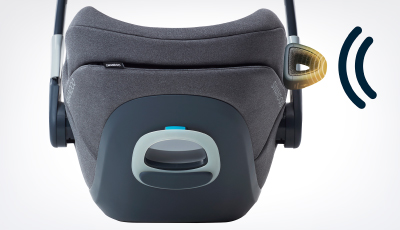  Scoica auto Swandoo Albert i-Size 1.2 Sesame Grey - Protectie la impact lateral