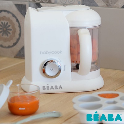 Robot Beaba Babycook Solo Solo Litchee - Prevazut cu vas de preparare mare BPA free