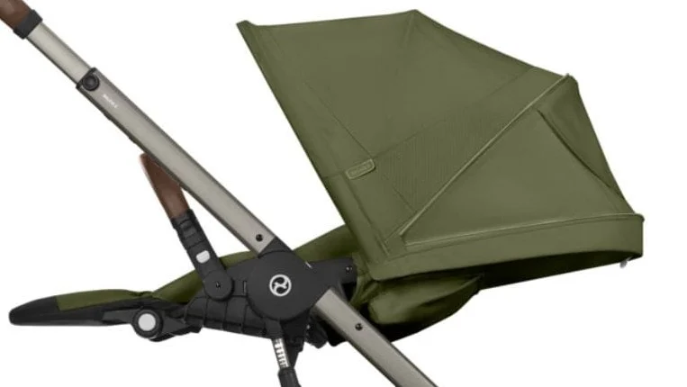 Carucior Cybex Balios S Lux Taupe/Seashell Beige - pozitie pentru nou-nascut