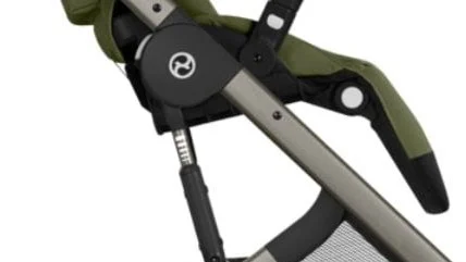 Carucior Cybex Balios S Lux Taupe/Seashell Beige - suspensie avansata