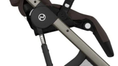 Carucior Cybex Balios S Lux Taupe/Stormy Blue - suspensie avansata