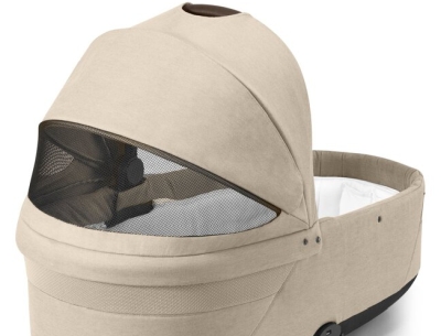 Landou S Lux Cybex Almond Beige - Capotina XXL cu protectie solara UPF 50+