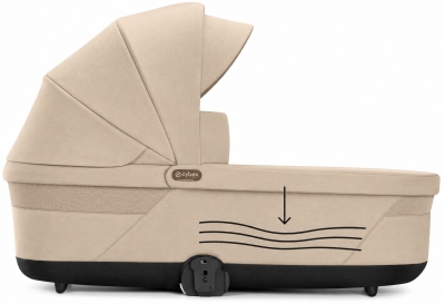 Landou S Lux Cybex Almond Beige - Saltea din spuma moale