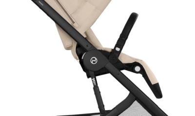 Carucior Cybex Balios S Lux 3 in 1 Black/Almond Beige cu Scoica Auto Cloud G3 - suspensie avansata