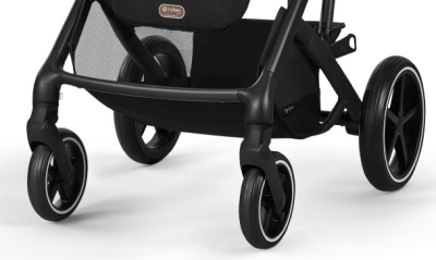 Carucior Cybex Balios S Lux Black/Almond Beige - roti Never-Flat All-Terrain