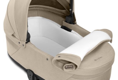 Landou S Lux Cybex Almond Beige - Interior confortabil si spatios