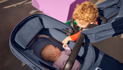 Carucior dublu Bugaboo Donkey 5 Duo Graphite/Grey Melange -  Creste impreuna cu familia ta