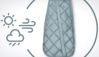 Sac de iarna Cybex Snogga Mini 2 Stone Grey - Evaluat TOG 4