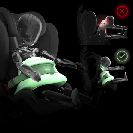  Scaun auto Cybex Pallas G2 Reducere cu 40% a leziunilor de gat