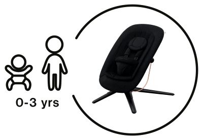 Balansoar Cybex Platinum LEMO Black Wood de la nastere la 3 ani