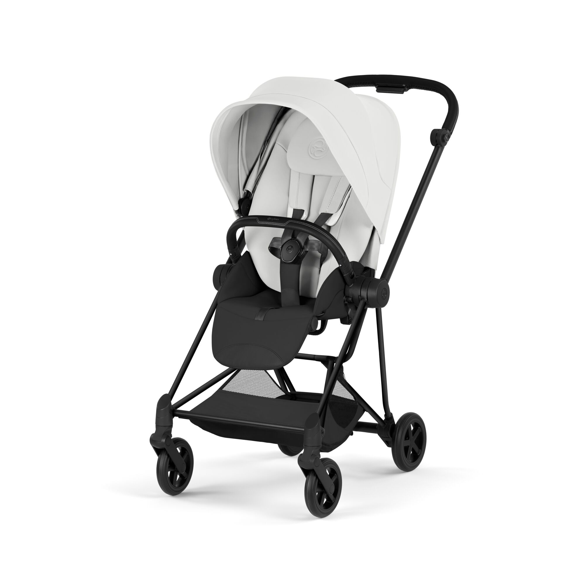 Carucior Cybex Mios Style Off White 3 in 1 - Cadru Matt Black
