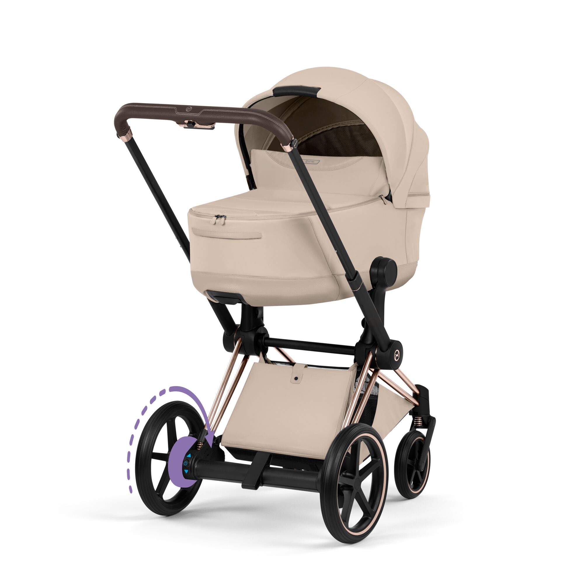 Landoul Cybex Priam Integrat in Cadrul e-Priam Rosegold